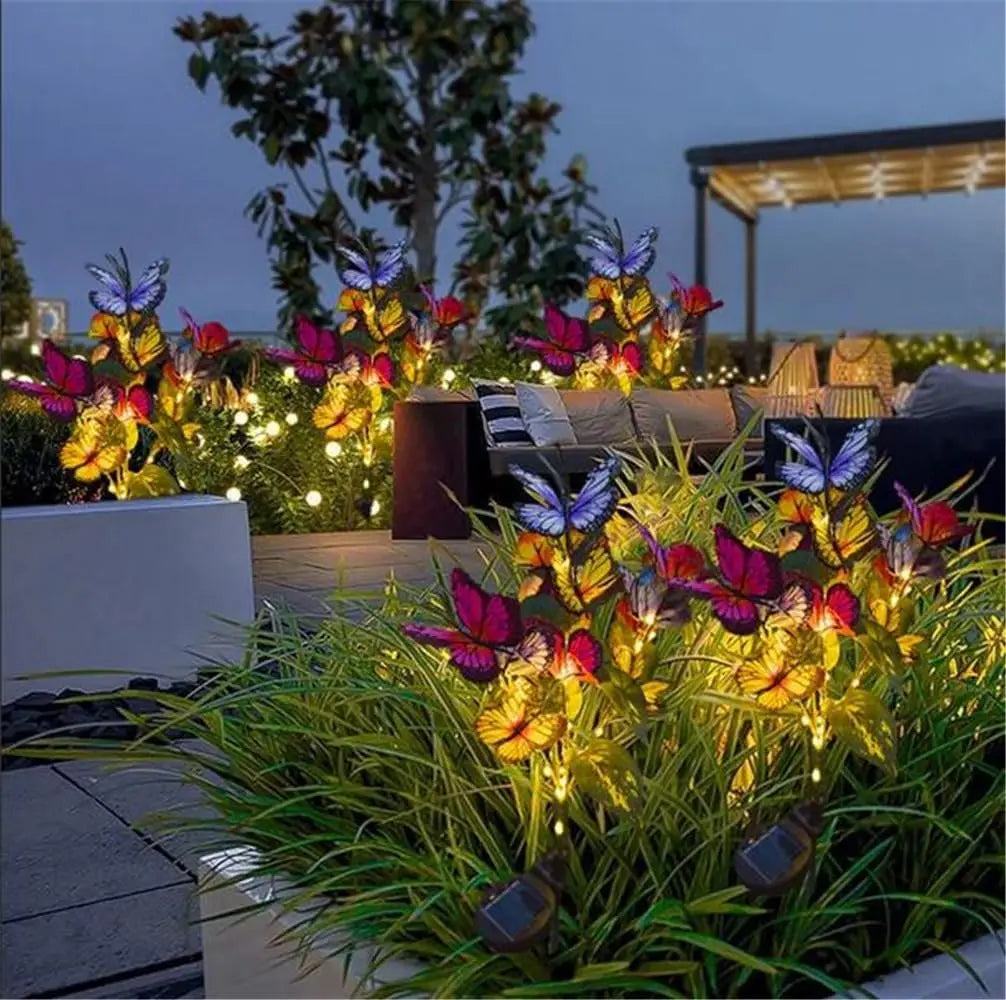 Solar Butterfly Garden Light – Decoratieve LED Buitenlamp