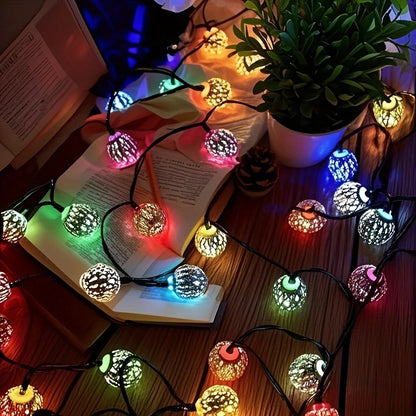 Solar Moroccan Lichtslinger 30/50 LED – Waterdichte Sfeerverlichting voor Tuin
