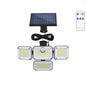 Solar Sensor veiligheids Wandlamp 333 LED – Met Geïntegreerd of Los Zonnepaneel (Flexibele Installatie)