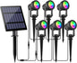 Solar LED Spotlight Buiten – 3000K / 6000K / RGB, IP65 Waterdichte Tuin- en Wandlamp