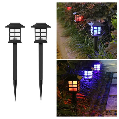 2 Stuks Solar Padverlichting – LED Buitenlampen voor Tuin & Pad