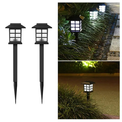 2 Stuks Solar Padverlichting – LED Buitenlampen voor Tuin & Pad