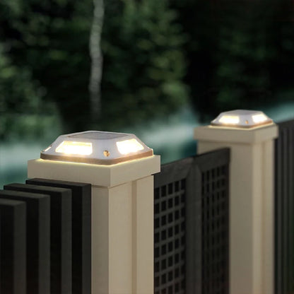 4-Pack Solar Grondlampen 8 LED – Waterdichte Tuinverlichting voor Oprit & Pad