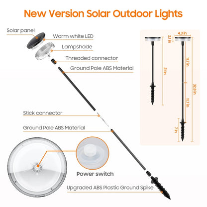 Bewegende Solar Tuinlampen – Firefly Sfeerverlichting voor Buiten