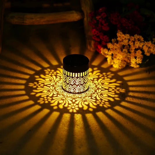 Solar Peony Wandlamp – Decoratieve LED Buitenverlichting voor Muur & Schutting
