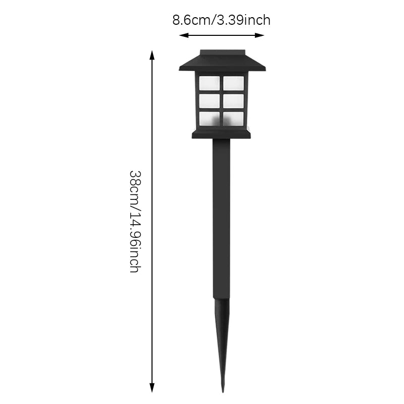 2 Stuks Solar Padverlichting – LED Buitenlampen voor Tuin & Pad