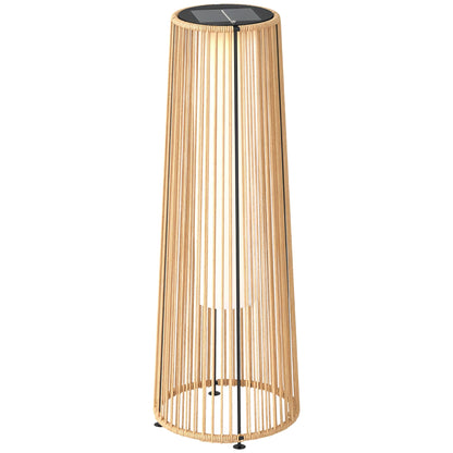Solar Rattan Outdoor Lamp – Vloerlamp Tuinverlichting Automatisch