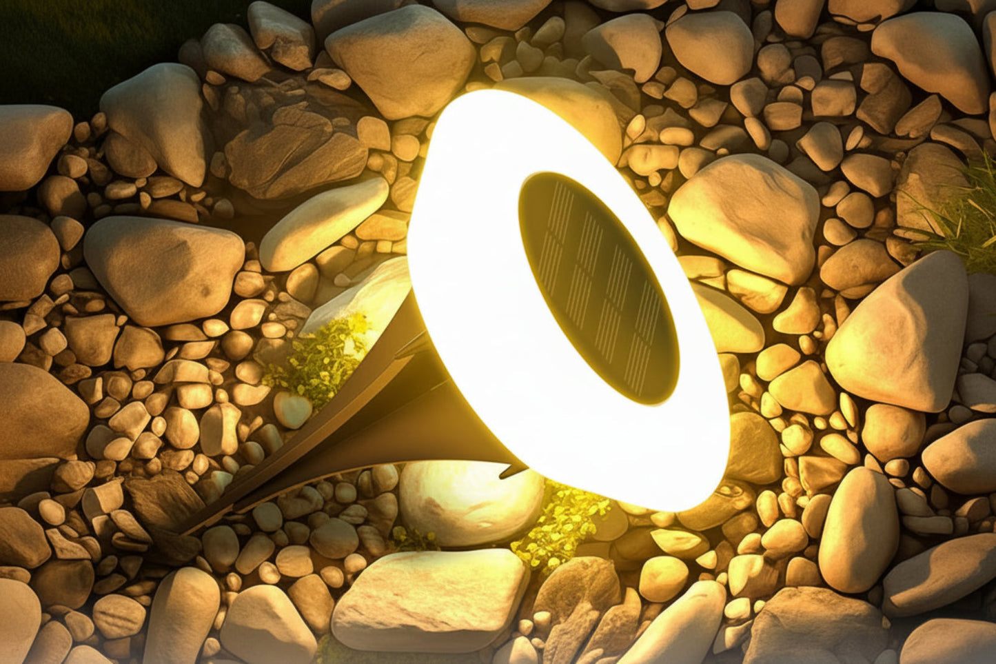 4x Solar Grondlampen 14 LED – Waterbestendige Tuinverlichting