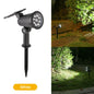 Solar Spotjes 9 LED – Verstelbare Tuinverlichting (Warm, Wit of RGB)