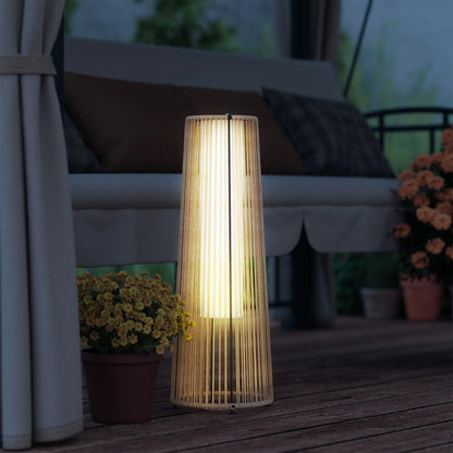 Solar Rattan Outdoor Lamp – Vloerlamp Tuinverlichting Automatisch