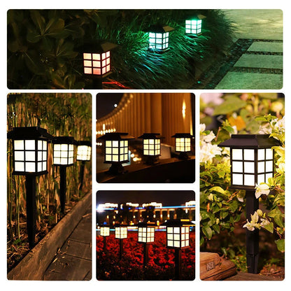2 Stuks Solar Padverlichting – LED Buitenlampen voor Tuin & Pad