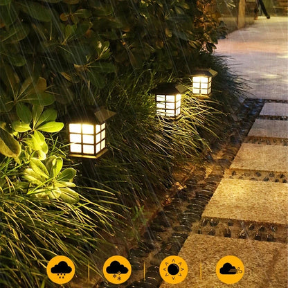 2 Stuks Solar Padverlichting – LED Buitenlampen voor Tuin & Pad