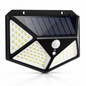 Solar Wandlamp 100 LED's – Buitenverlichting met Bewegingssensor